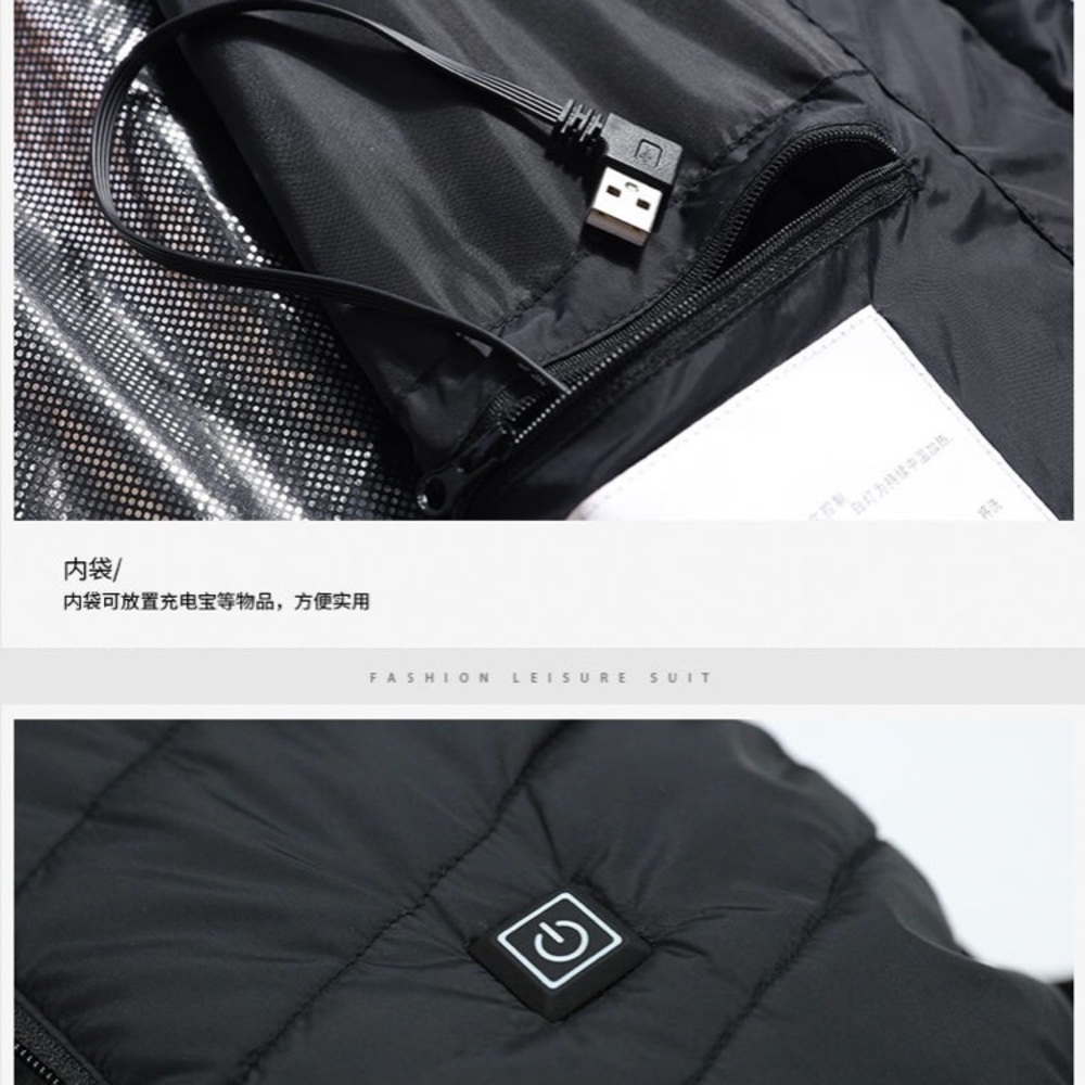 Thermal heating vest. 3 temperatures. Great gift! - Picture 7 of 7